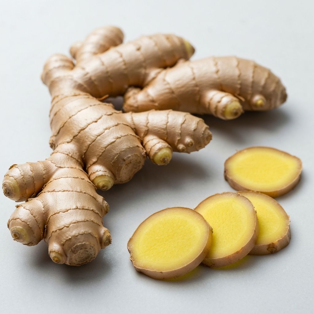 Fresh ginger root